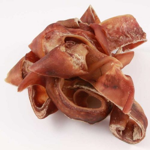 Quality Air  Dried Pigs  Ear  Strips Doglistener